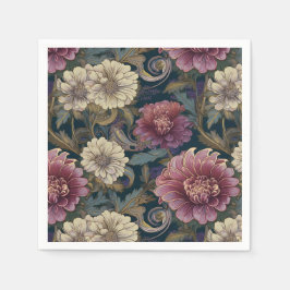 Chrysanthemen Serviette