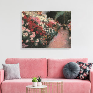 Chrysanthemen von Dennis Bunker Miller, Fine Art Leinwanddruck