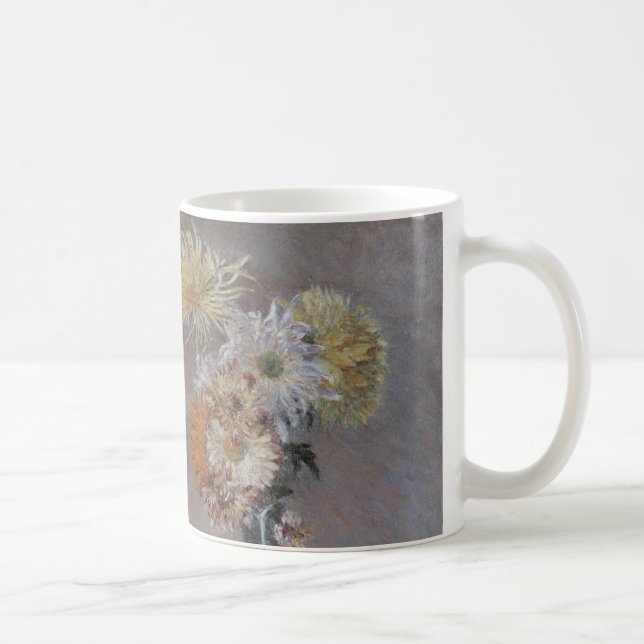 Chrysanthemen von Gustave Caillebotte Kaffeetasse (Rechts)