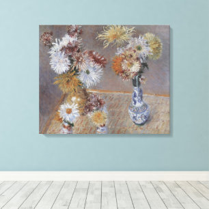 Chrysanthemen von Gustave Caillebotte Leinwanddruck