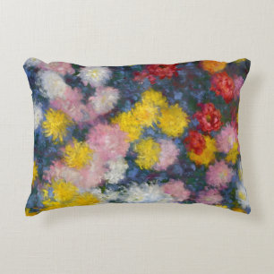 Chrysanthemenbeet von Claude Monet Dekokissen