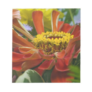 Chrysanthemenblüte Notizblock