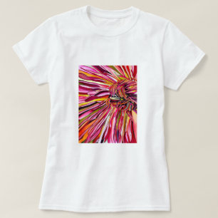 Chrysanthemum Aquarellkunst Blume T-Shirt