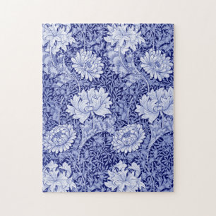 Chrysanthemum Blue, William Morris
