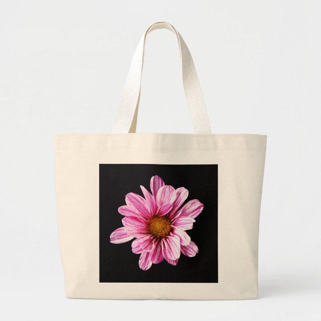 Chrysanthemum Blume jtcnm Jumbo Stoffbeutel (Vorne)