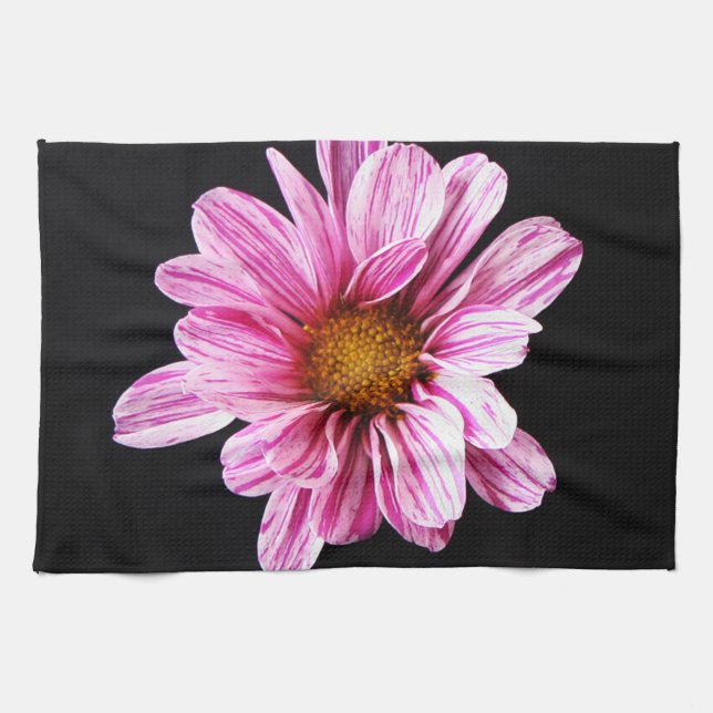 Chrysanthemum Blume ktcnm Geschirrtuch (Horizontal)