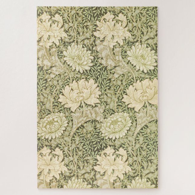 Chrysanthemum Blume Pattern (von William Morris) (Vertikal)