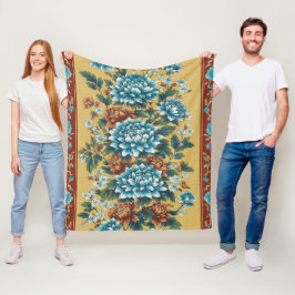 Chrysanthemum Elegy Fleecedecke