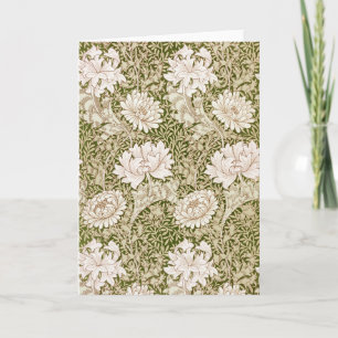 Chrysanthemum Gold, William Morris Karte