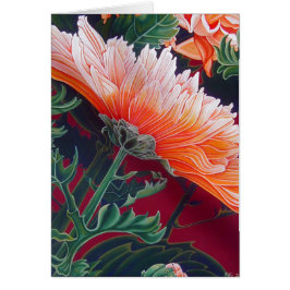 Chrysanthemum - Grußkarte