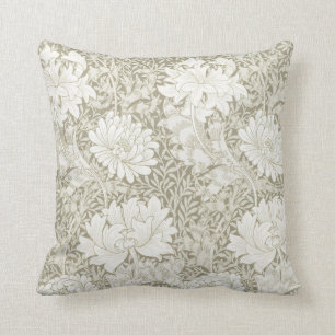 Chrysanthemum Ivory, William Morris Kissen