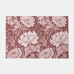 Chrysanthemum Maroon, William Morris Fußmatte