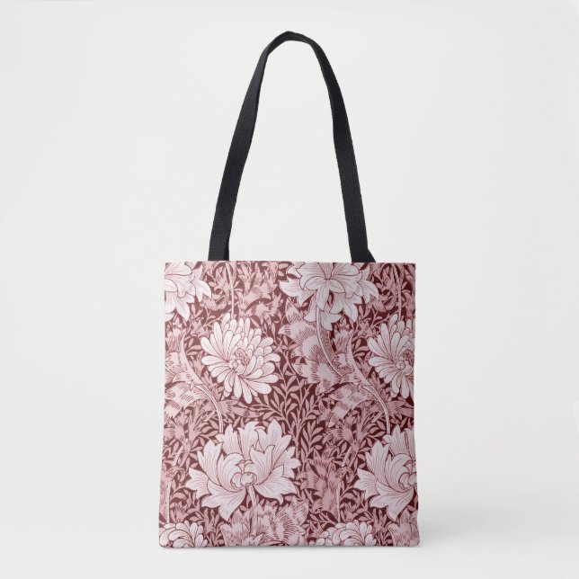 Chrysanthemum Maroon, William Morris Tasche (Vorderseite)
