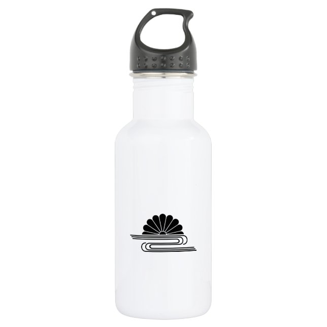 Chrysanthemum mit Wasser Trinkflasche (Vorderseite)