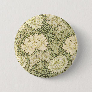 Chrysanthemum pattern (1877) von William Morris Button