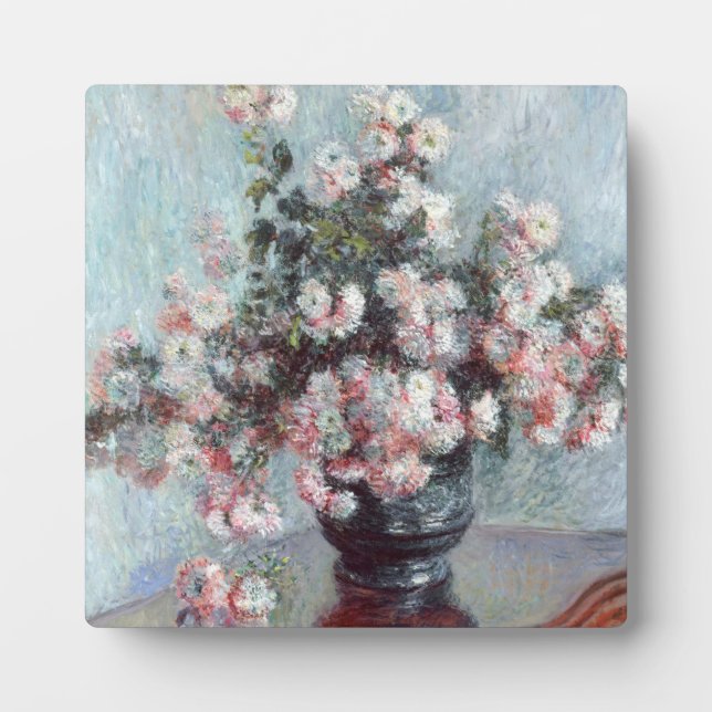 Chrysanthemum von Claude Monet Fotoplatte (Vorderseite)