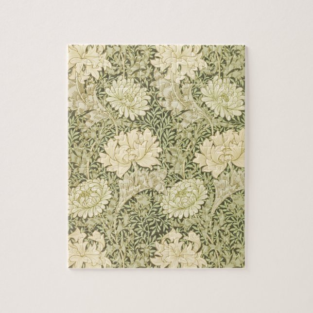 Chrysanthemum von William Morris, Vintag Art (Vertikal)