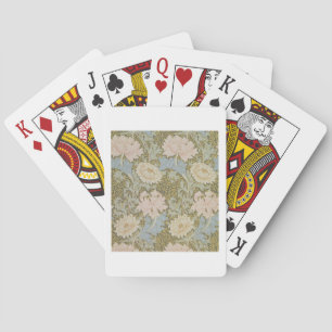 'Chrysanthemum' wallpaper, 1876 (wallpaper) Spielkarten