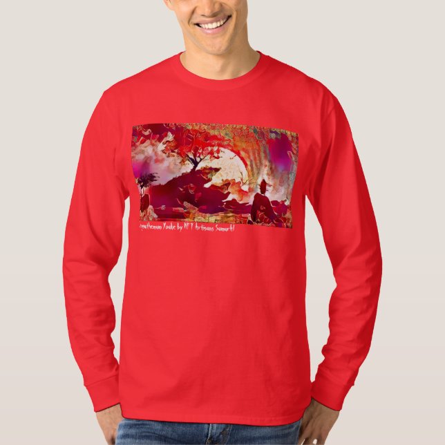 Chrysanthemum Yoake - Artist - NFT Artisans SamurA T-Shirt (Vorderseite)