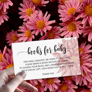 Chrysanthemumbücher für Babytickets Begleitkarte