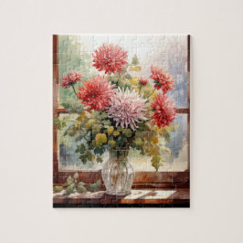 Chrysanthemums Chrysanthemums Puzzle 110 Pcs. 20,5