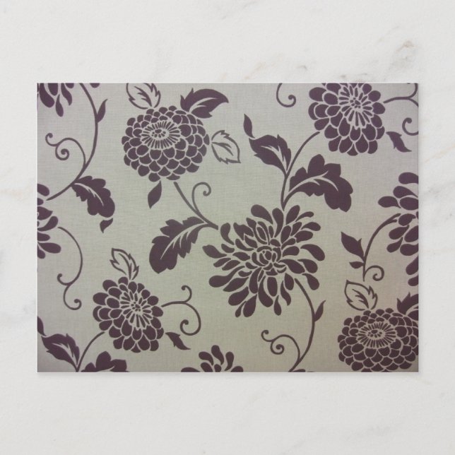 Chrysanthemums Postkarte (Vorderseite)
