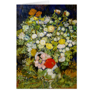 Chrysanthemums & Wild Blume Van Gogh Fine Art