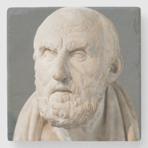 CHRYSIPPUS STEINMarmorstatue Steinuntersetzer