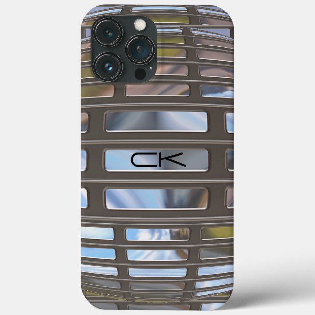 Chrysleen Modern Monogram Case-Mate iPhone Hülle (Rückseite)