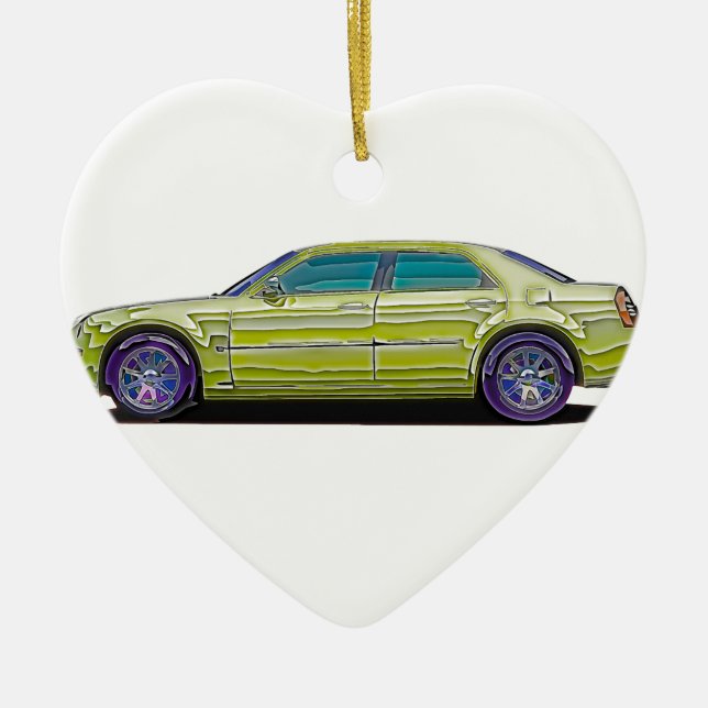 Chrysler 300 keramik ornament (Vorne)