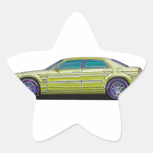 Chrysler 300  Stern-Aufkleber (Vorderseite)