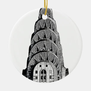 Chrysler Building-Kuppel Keramikornament