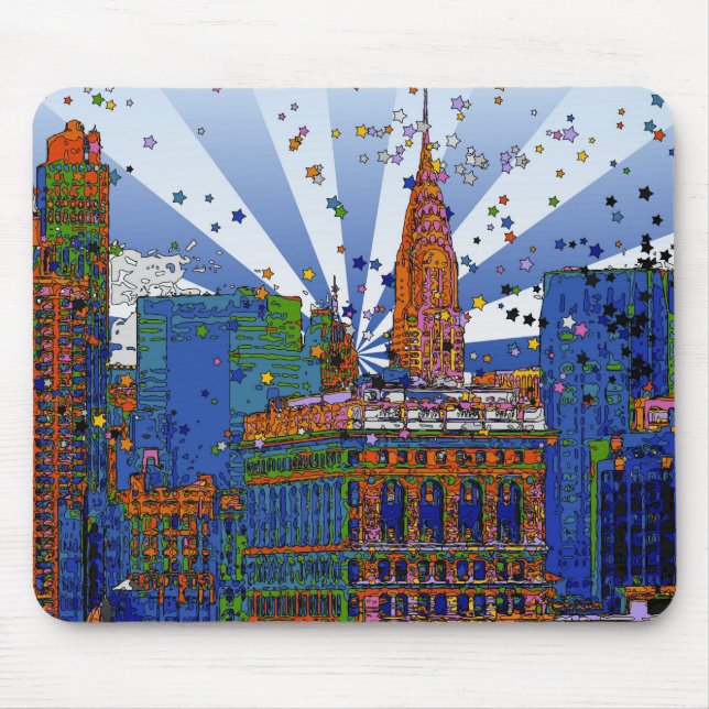 Chrysler Gebäude #3 Mousepad (Vorne)