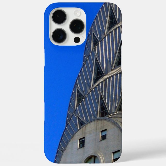 Chrysler Gebäude Deko iPhone 16 Pro Max Hülle (Rückseite)