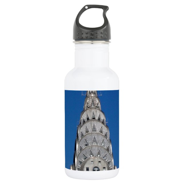 Chrysler-Gebäude Edelstahlflasche (Vorderseite)