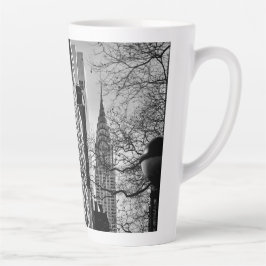 Chrysler Gebäude Manhattan hohe Latte Tasse