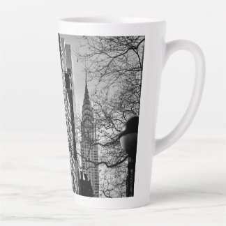 Chrysler Gebäude Manhattan hohe Latte Tasse