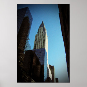 Chrysler Gebäude New York Amerika Poster
