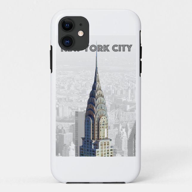 Chrysler Gebäude New York City Case-Mate iPhone Hülle (Rückseite)