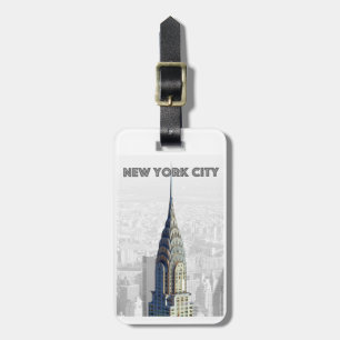 Chrysler Gebäude New York City Gepäckanhänger