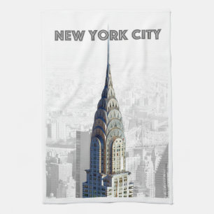 Chrysler Gebäude New York City Handtuch