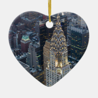 Chrysler-Gebäude-New York City LuftSkyline NYC Keramikornament