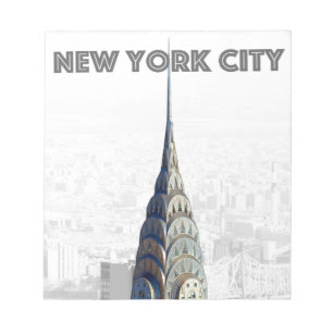 Chrysler Gebäude New York City Notizblock