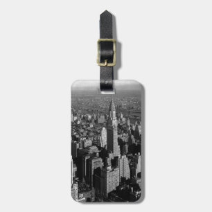 Chrysler Gebäude New York Manhattan Gepäcktag Tag Gepäckanhänger