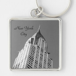 Chrysler Gebäude NYC Premium Schlüsselanhänger