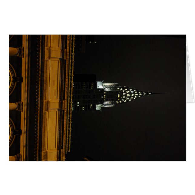 Chrysler-Gebäude über großartiger Zentrale (Vorderseite (Horizontal))