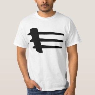 Chrysler-Kreuzfeuer-Seitestrake-grundlegender T-Shirt