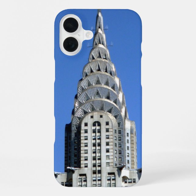 Chrysler-Spitze  iPhone 16 Plus Hülle (Rückseite)