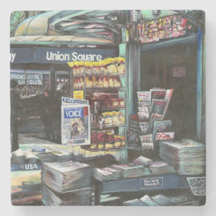 Chrysocolia Morning, Gewerkschaft Square, NYC Steinuntersetzer