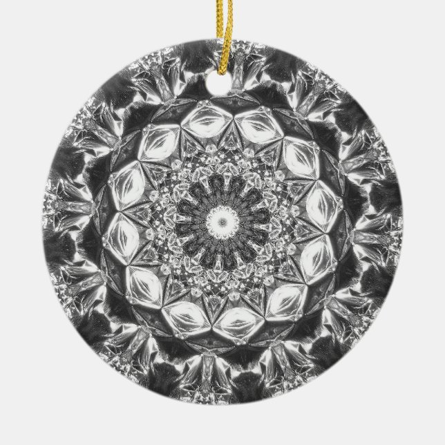 Chrystal Kaleidoskop 07 Keramikornament (Vorne)